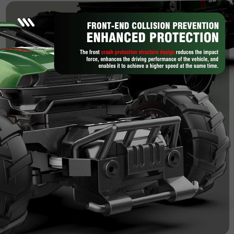 RC Off Road Car 22KM/H High Speed Racing Cars 1/14 Alloy Remote Control Climbing Vehicle Toys for Children Christmas Gifts Boys