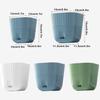 Flower Pot Multiple Holes Trays Succulent Planter Indoor Plants Pots Drain Breathable Case Home Bonsai Decoration
