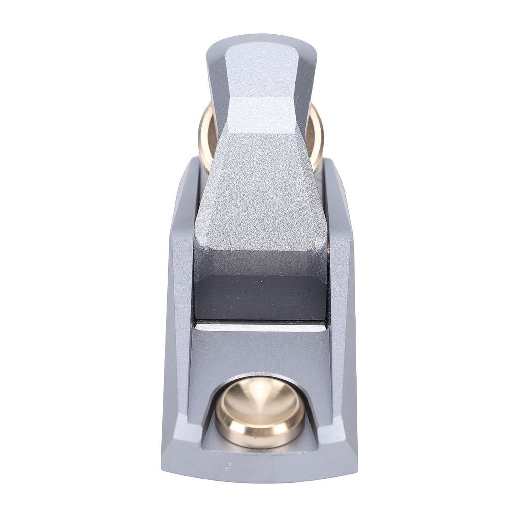 Low Angle Block Plane 33 Degree Woodworking Hand Planer for Miniature Model Leather Making Silver