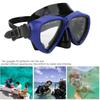 Lunettes de Plongée Adulte Natation Scuba Snorkel Équipement Anti-Buée Lunettes Sous-Marines(Bleu )