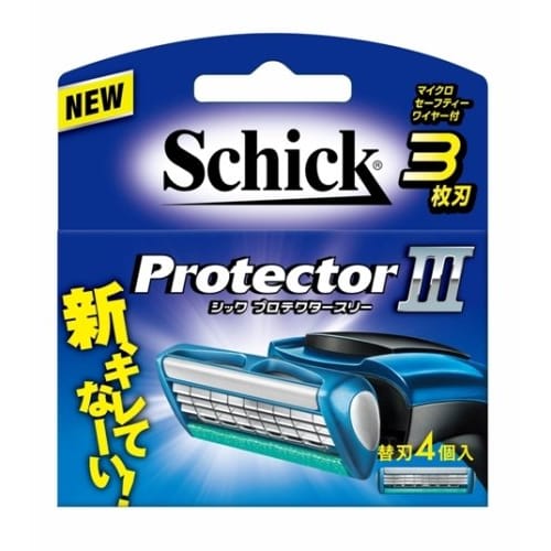 

Schick Protector Three with 4 spare blades