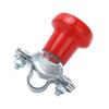Steering Wheel Spinner 3004?2348 Red Universal Deep Spoke Steering Wheel Assist Grip for Cars
