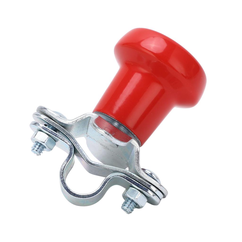 Steering Wheel Spinner 3004?2348 Red Universal Deep Spoke Steering Wheel Assist Grip for Cars