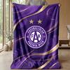 Coperta in pile di flanella morbida Austria Wien FC Leggera Accogliente Calda Coperta da lancio per divano letto Decorazione per la casa