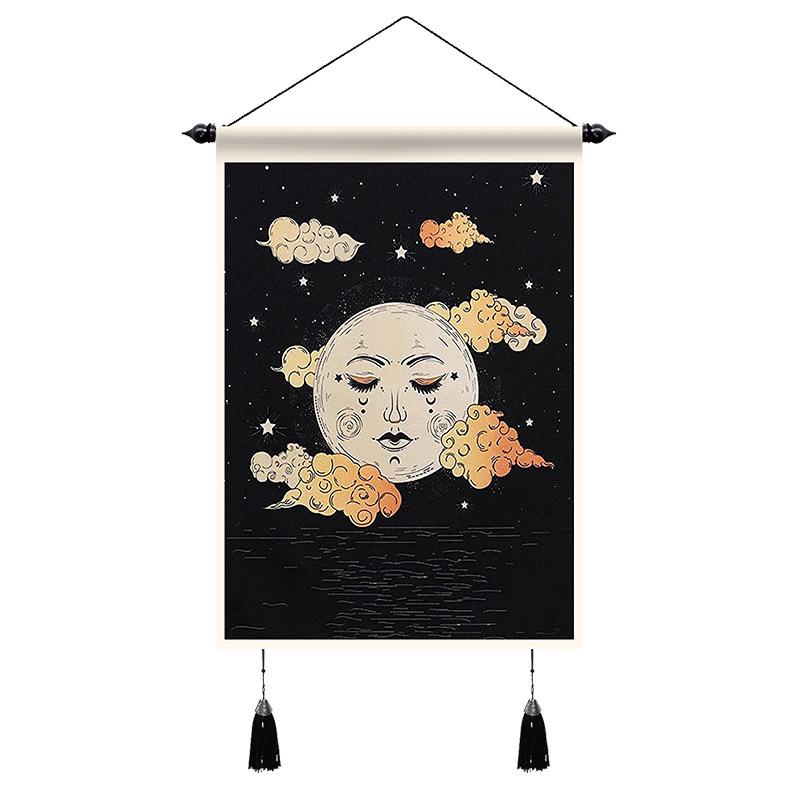 Tarot Card Tapestry: Sun & Butterfly Living Room Bedroom Dorm Decor