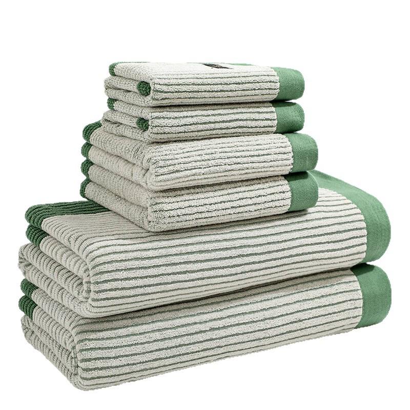 Gruby, chłonny bawełniany ręcznik do twarzy – szybkoschnący ręcznik kąpielowy dla mężczyzn