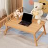 Japanese Floor Table Bed Multifunctional Wood Desk for Living Room Bedroom Gaming Writing