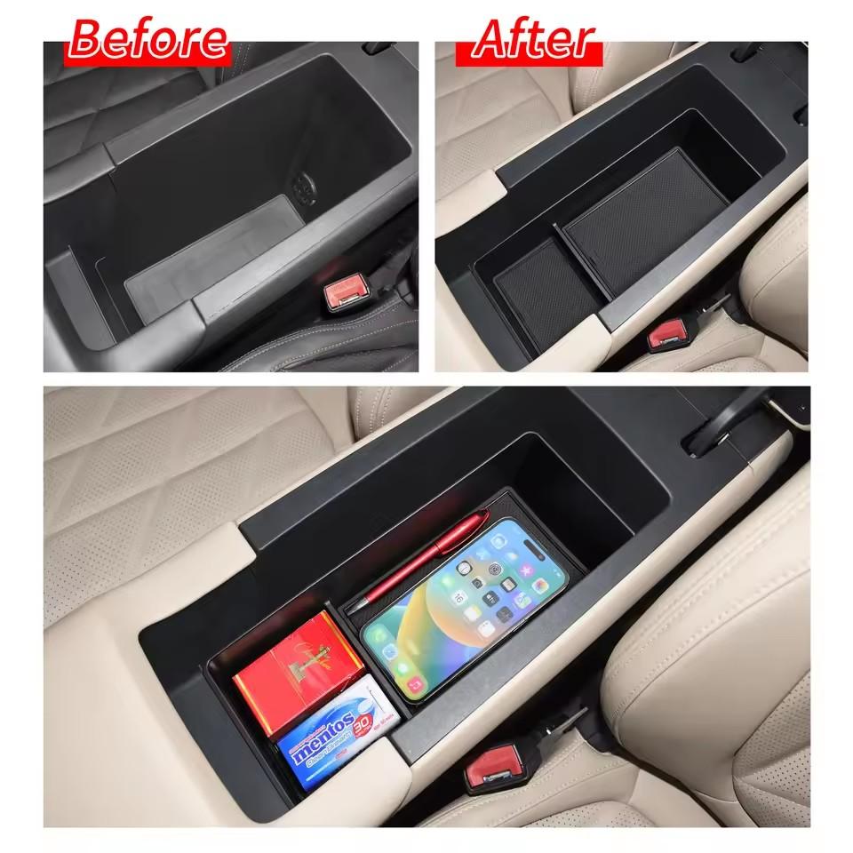 For Changan CS75 PLUS 2025 2025 Armrest Storage Box Center Console Tray Organizer Car Interior Accessories Tidying