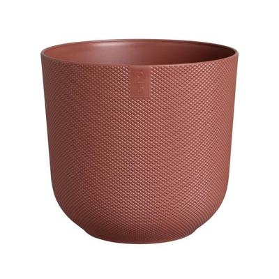 ELHO Flower Pot Jazz Round - Red - Ø 26 X H 24 Cm - Indoor - 100% Recycled