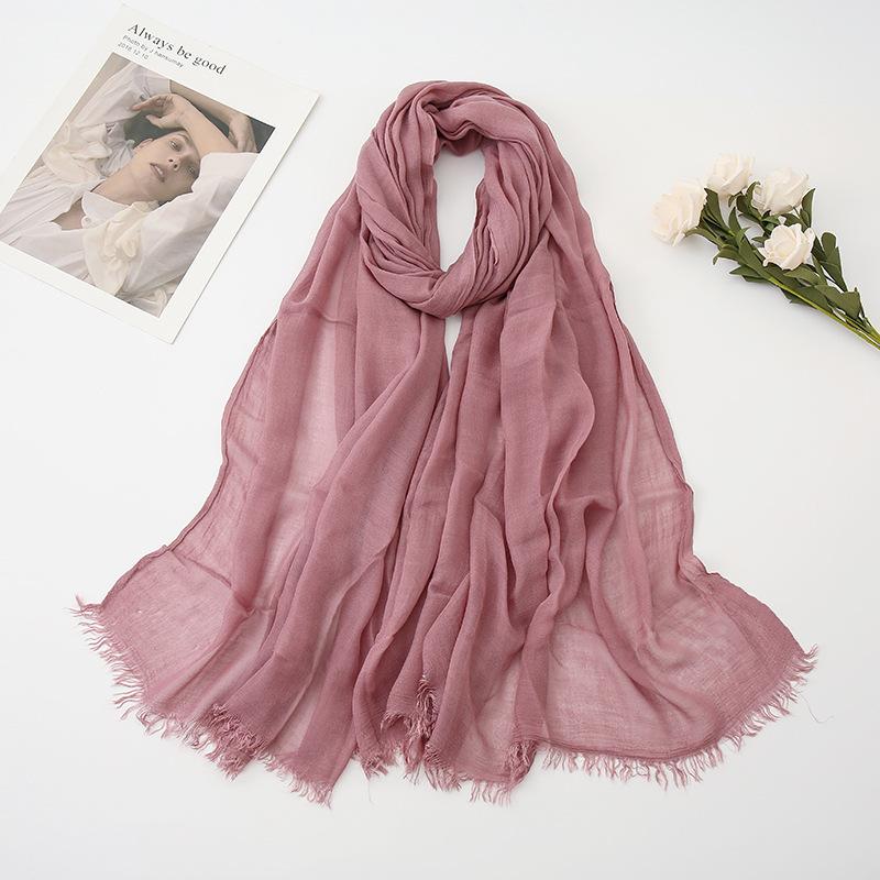 Big Size Plain Navy Blue Fringe Viscose Shawl Scarf Lady Wrap Muffler Headband Muslim Hijab Snood Echarpe Foulard Femme 190*90Cm