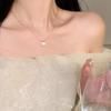 Elegant Gold Beaded Necklace for Women - 2024 Clavicle Chain, Luxury Neck Accessory