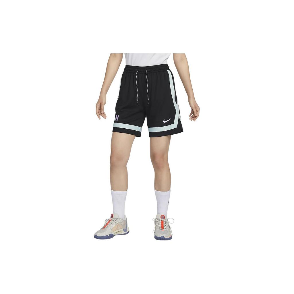Nike Sabrina Dri-FIT Color Block Lace-Up Quick-Dry Comfortable Sports Shorts Women shorts Black FB8426-011