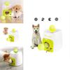 Intelligent Pet Food Dispensing Toy Interactive Dog Training Reward Machine In Green