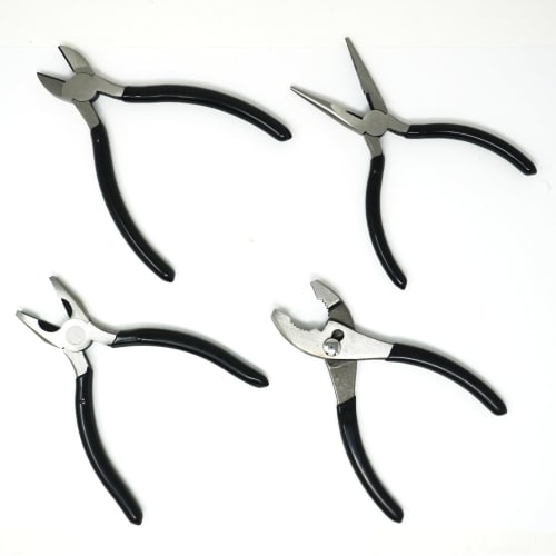 SUNDRY 4-Piece Pliers and Nipper Set, Pliers, Long Nose Pliers