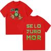 Rapper Feid Se Lo Juro Mor New T Shirts Fashion Men Aesthetic Funny Feid Ferxxo Clothing Summer Hip Hop Cotton Tee Top