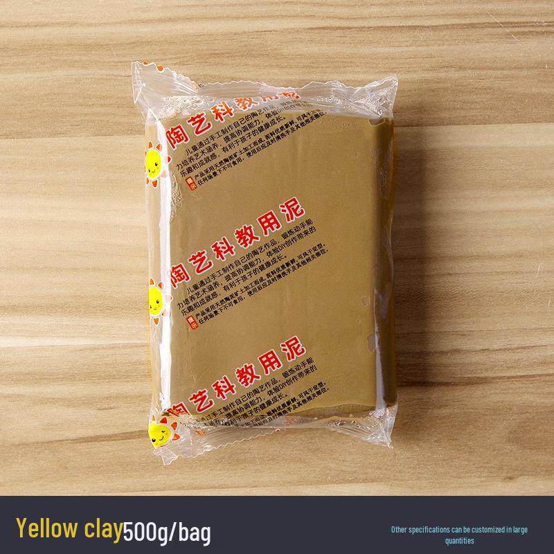 Argilă polimerică Jingdezhen High White fără coacere pentru sculptură manuală și roți de olărit pentru copii