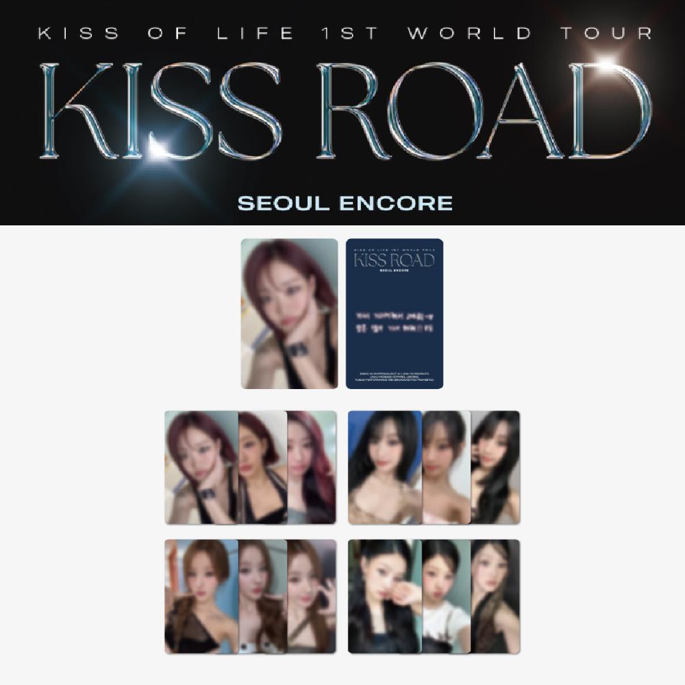 KISS OF LIFE 1-й Мировой тур KISS ROAD Сеул Энкор Набор фотокарточек