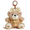 Cute Bag Female Pendant Baking Bear Niche High-End Plush Toy Doll Schoolbag Small Pendant Bag
