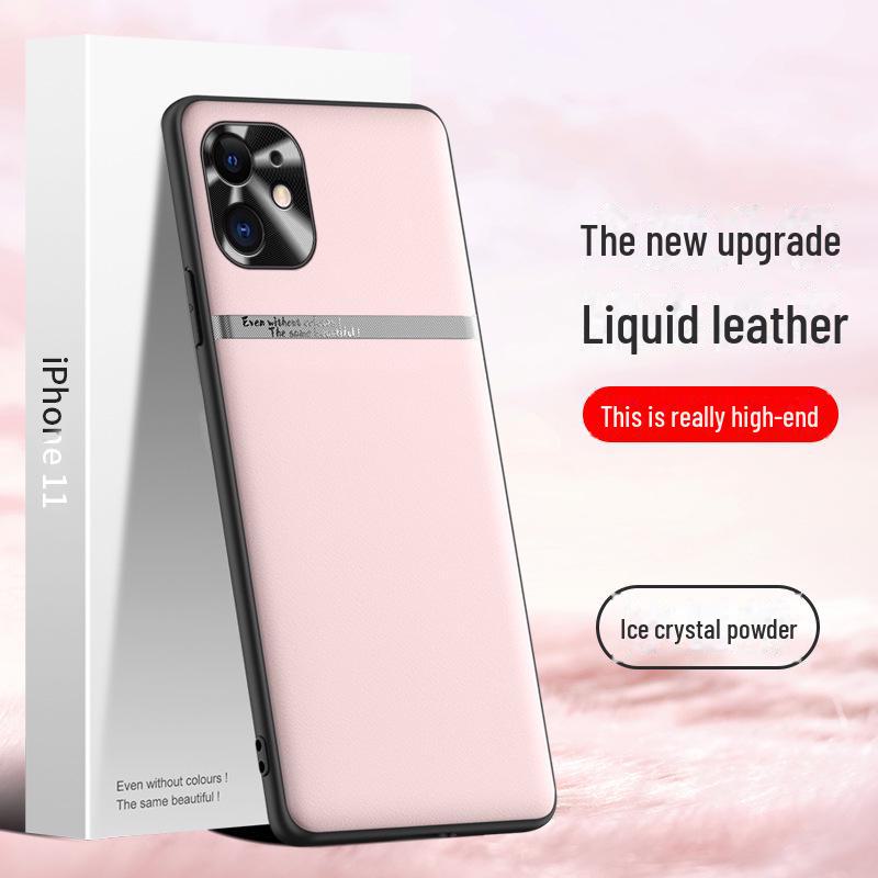 Apple 11 Liquid Leather Phone Case - Anti-Fall & Anti-Fouling Protective Cover