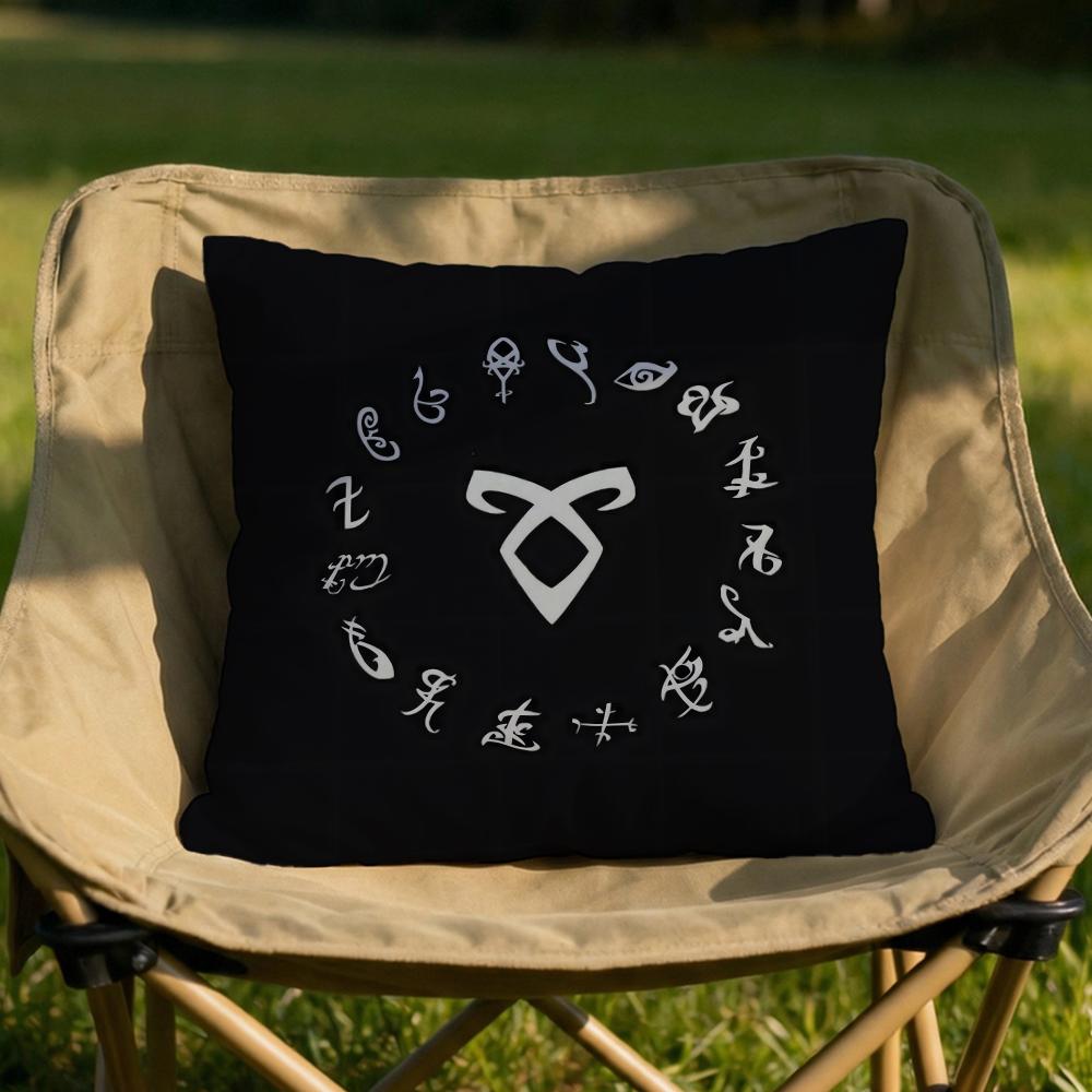 

SShadowhunters Cushion Cover Soft Reversible Durable Pillow Cover MultiScene Use for Home Car Daily Comfort 30X30cm