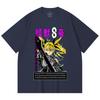 230 Gsm 100% Cotton Kaiju No 8 V14 Kikoru Print Unisex Heavy Cotton T Shirt