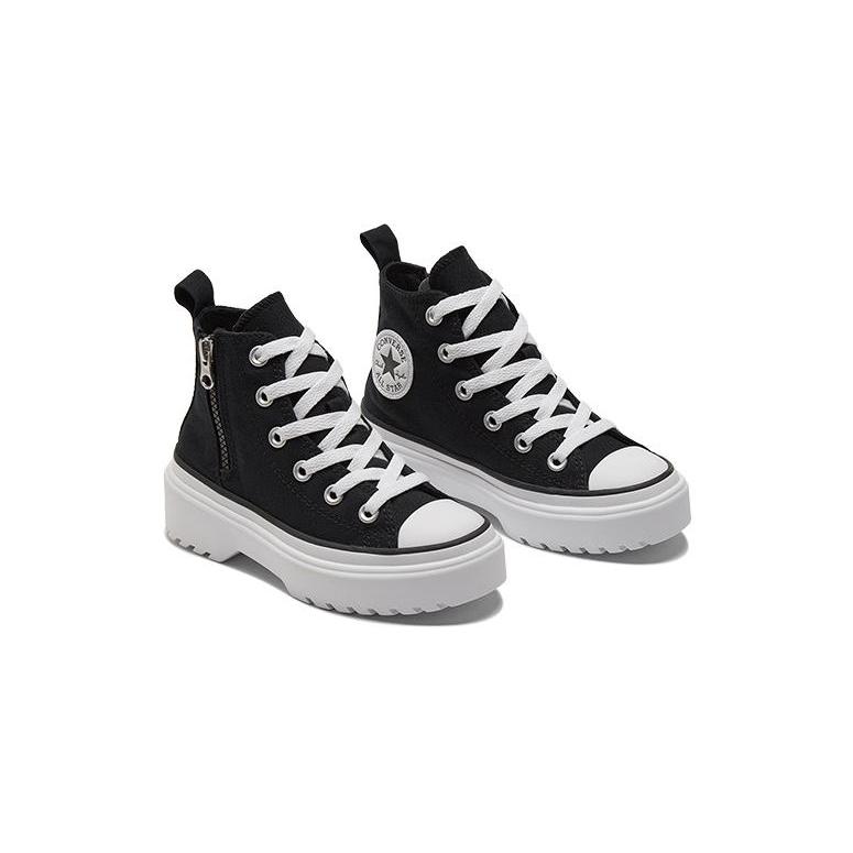 New Converse Chuck Taylor All Star Lugged Lift Platform High PS 'Black White' A03846C