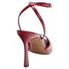 Zara Pu Open Toe Elegant High Heel Ankle Strap Sandals 9.5cm Women Sandals Red 2356610600