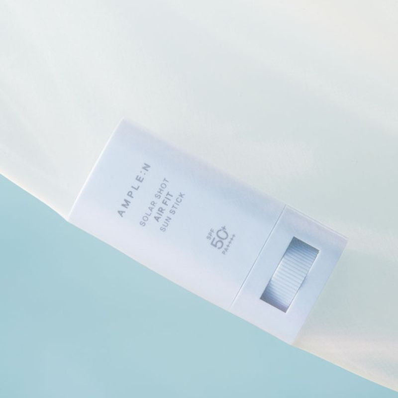 AMPLE:N Solar Shot Air Fit Sun Stick + Hyal Moisture Cream 15ml