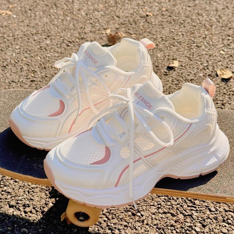 Fashion Fashion Small White Shoes Women New Spring and Autumn Leisure Sports Shoes Girls with Thick Soles Low Style Sneakers Shoes