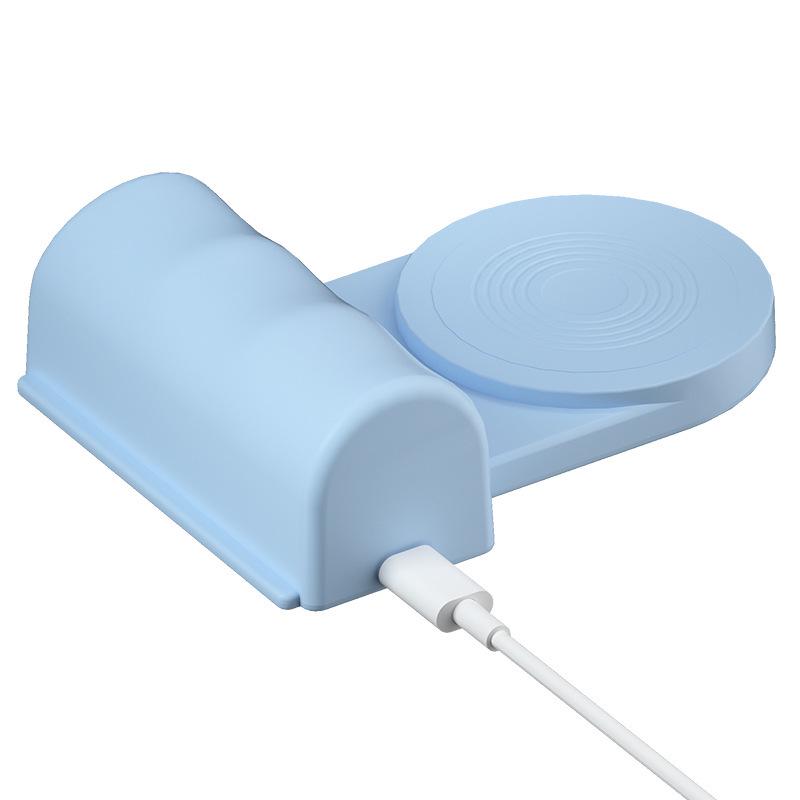 Magnetic Bluetooth Selfie Stick & Wireless Charger: 3-in-1 Multifunctional Desktop Stand