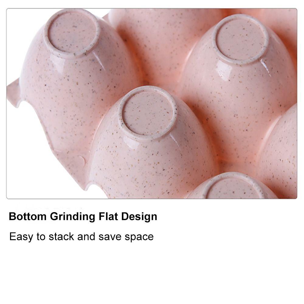 Large-capacity Egg Storage Box 24/15 Grooves Egg Dispenser for Kitchen Trendy Egg Container