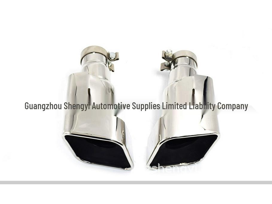 Stainless Steel Square Exhaust Pipe for Land Rover Range Rover Sport Petrol Model