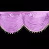 1/2/3/6M Wedding Stage Background Swags Table Skirt Valance Event Party Decor Tassel Ice Silk Swag Drape For Backdrop Curtain