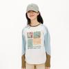 NaJu Kids' Outdoor Patchwork Printed Long Sleeve T-Shirt