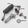 Double Outlet Toilet Cleaning Bidet Sprayer Handheld Bathroom Shower Head New Anal Douche  Bathroom