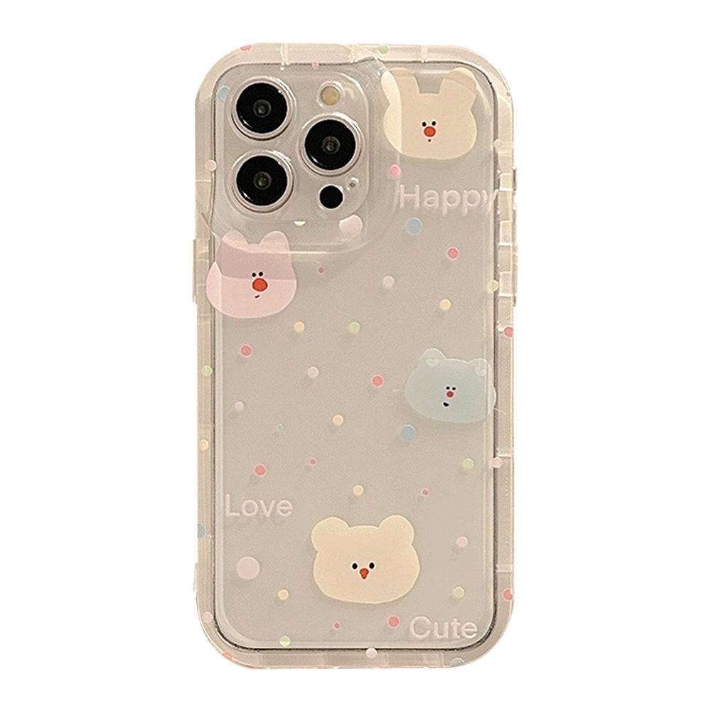 

Leather Pattern Cartoon Crooked Dog Is Suitable for Apple 16promax Mobile Phone Case IPhone 15 All Inclusive 14/13 Couples iPhone 8