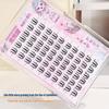 Korean Girl Group U-Shaped Heart Thin False Eyelashes – No Glue Needed, Distinct Strands