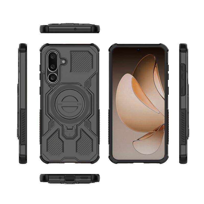 Luxury Magnetic Armor Case For Samsung Galaxy M56 5G Cases Samsung Galaxy M56 5G Cover Magsafe Wireless Charging Phone Cover