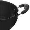 Hard Anodized Deep Kadhai (2.5 litres), Aluminium, Black