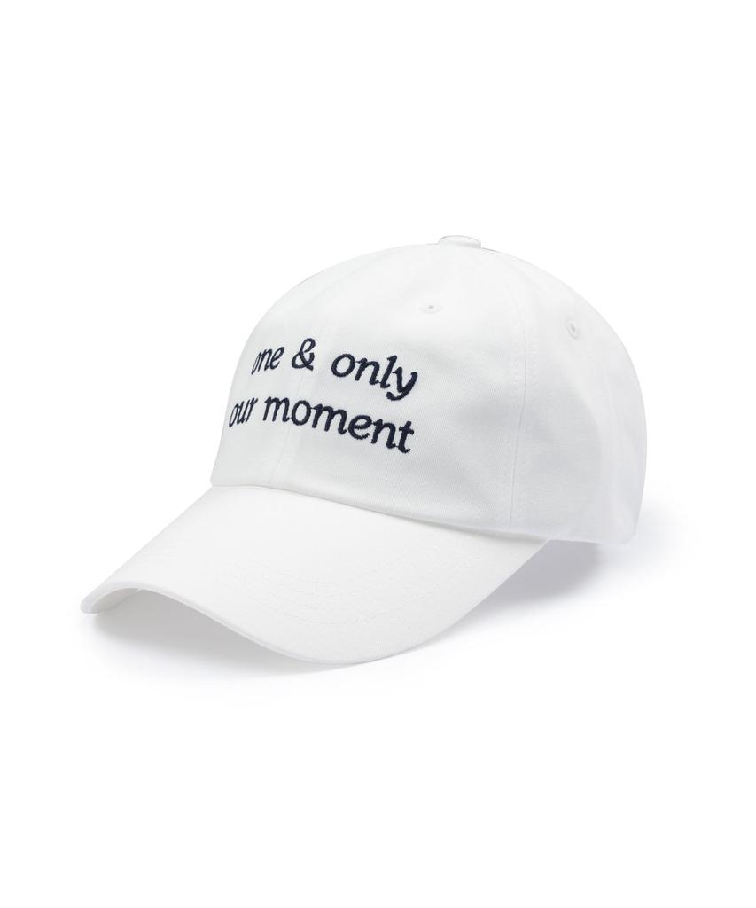 38COMEONCOMMON Our Moment Ball Cap (White)