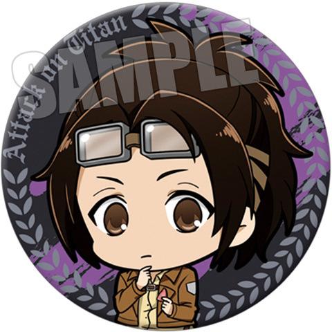 Beautiful Attack on Titan Q Version Anime Badge Annie Leonhardt Reiner Braun Historia Reiss Character Pin Button 12 Styles Collection