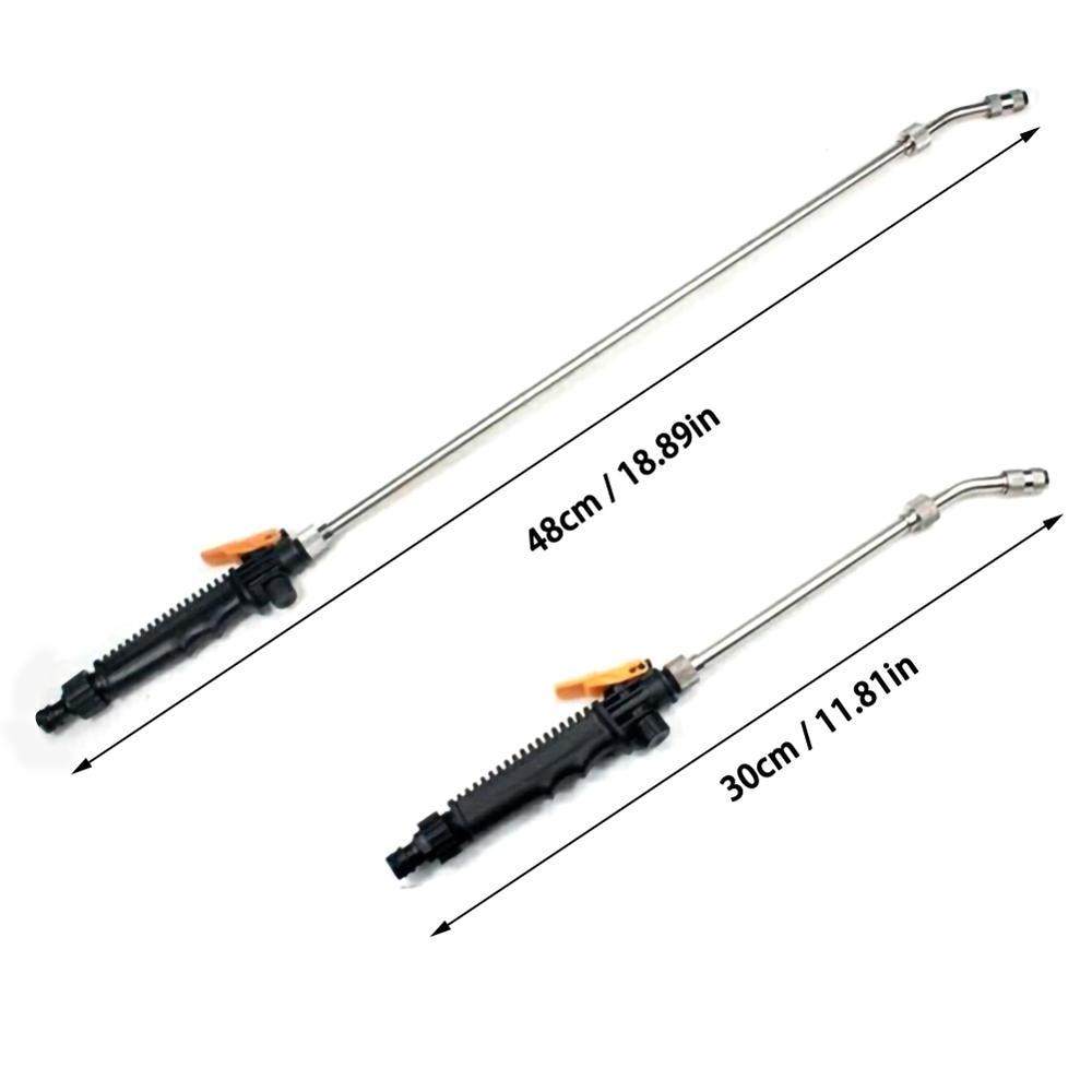 48 cm Wasserpistole Hochdruck-Hochdruckreiniger Spray Autowaschwerkzeuge Gartenwasserstrahlscheibe Bewässerung von Blumen