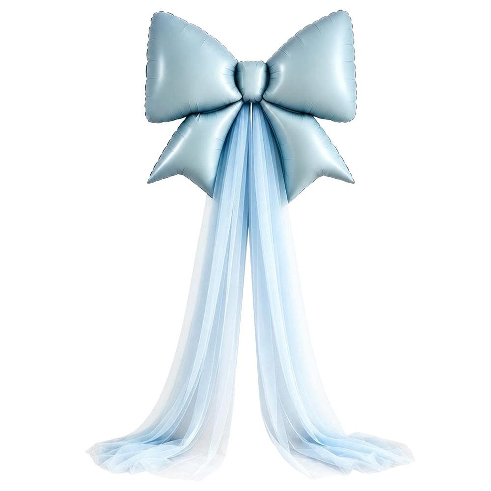 40 Inch Large Number Balloon Set DIY Bowknot Design Foil Balloon Set  Party Atmosphere Setup