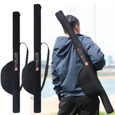 With Shoulder Strap Fishing Pole Reel Bag Folding Fishing Rod Case New Fishing Pole Case