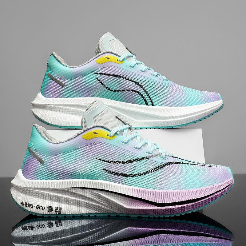 

Xinfeidian 4C carbon board running shoes are breathable in summer, real popcorn shock-absorbing men s shoes are dedicated to running for students 44