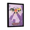 The Powerpuff Girls Purple Framed Poster