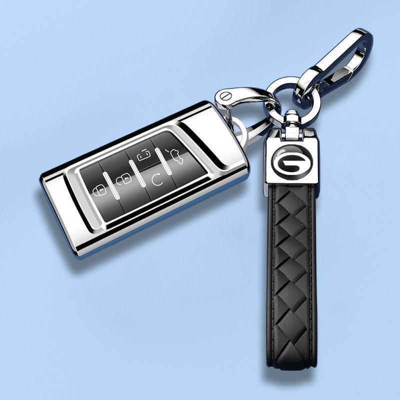 Personalized Key Cover & Lanyard for 20-23 GAC Trumpchi GS4 - Tech Protective Shell