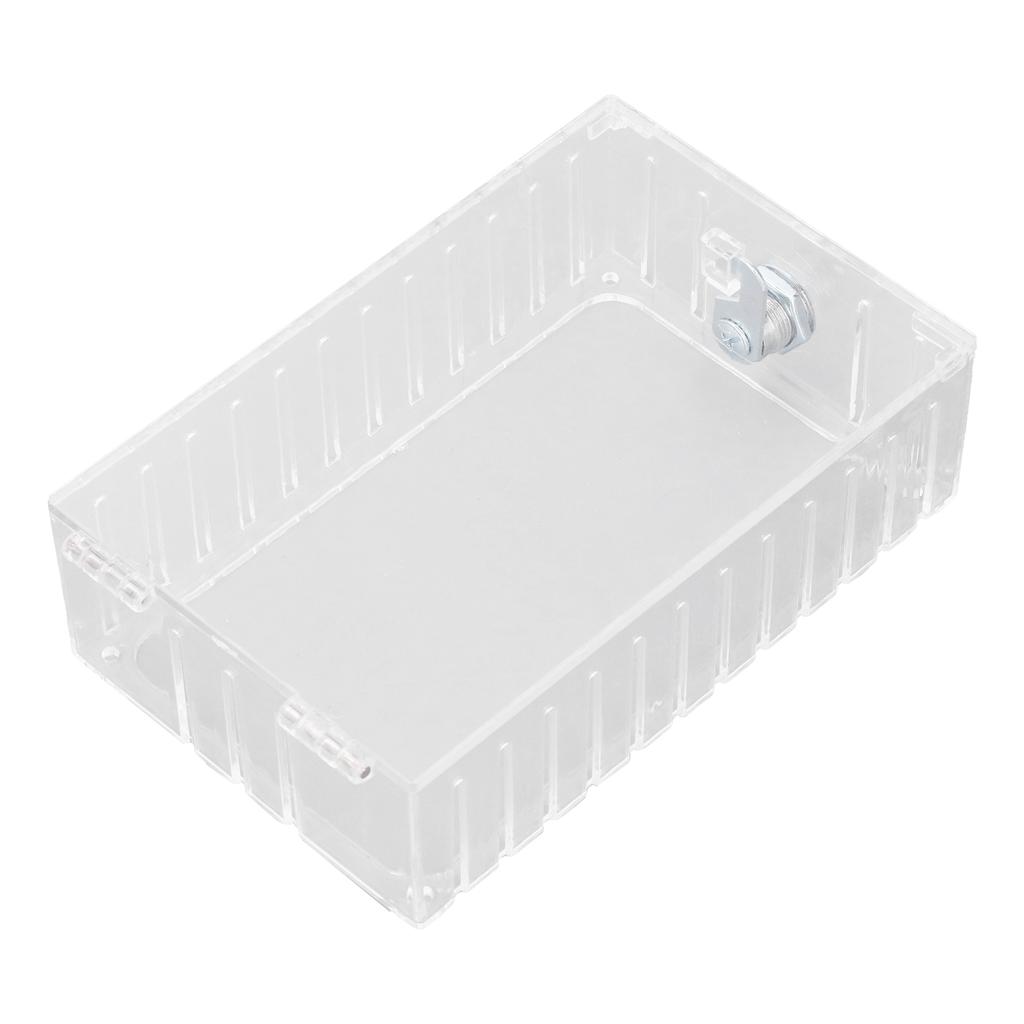 Thermostat Lock Box with Keys Clear Acrylic Protective Cover for Home Or Commercial Temperature