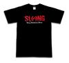 PIZZA OF DEATH SLANG LOGO TEE, Size L, Black