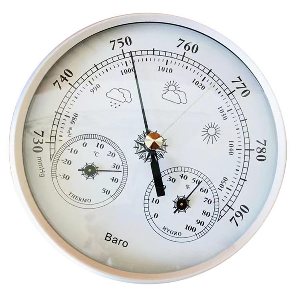 3 In 1 Barometer Thermometer Hygrometer Temperature and Humidity Gauge  Weather Station